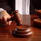judge with gavel photo of judge with gavel